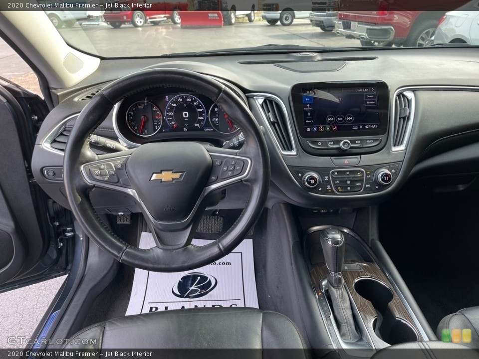 Jet Black Interior Dashboard for the 2020 Chevrolet Malibu Premier #143984334