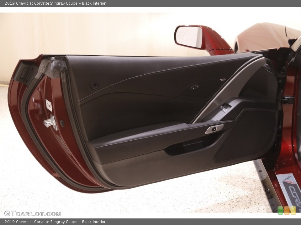Black Interior Door Panel for the 2019 Chevrolet Corvette Stingray Coupe #143984610