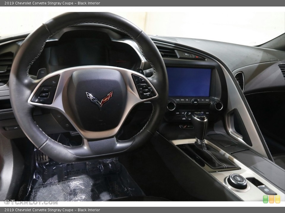 Black Interior Dashboard for the 2019 Chevrolet Corvette Stingray Coupe #143984625
