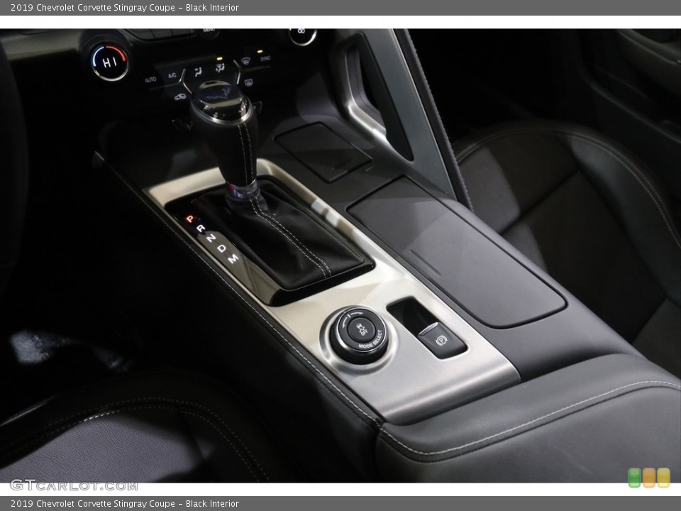 Black Interior Transmission for the 2019 Chevrolet Corvette Stingray Coupe #143984676