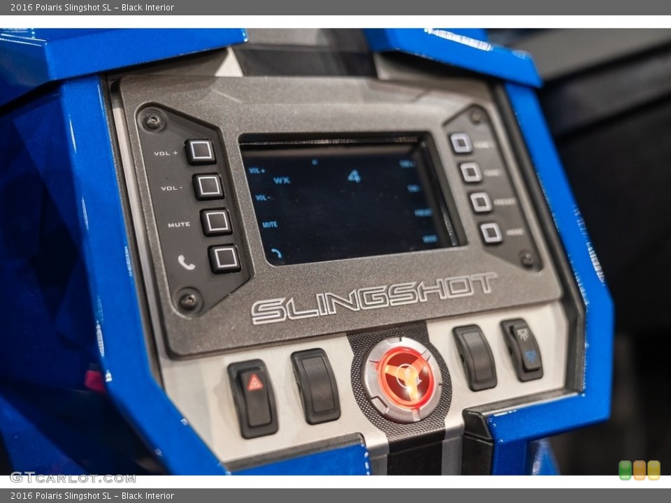 Black Interior Controls for the 2016 Polaris Slingshot SL #143986560