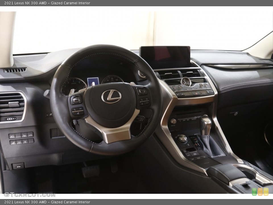Glazed Caramel Interior Dashboard for the 2021 Lexus NX 300 AWD #143988942