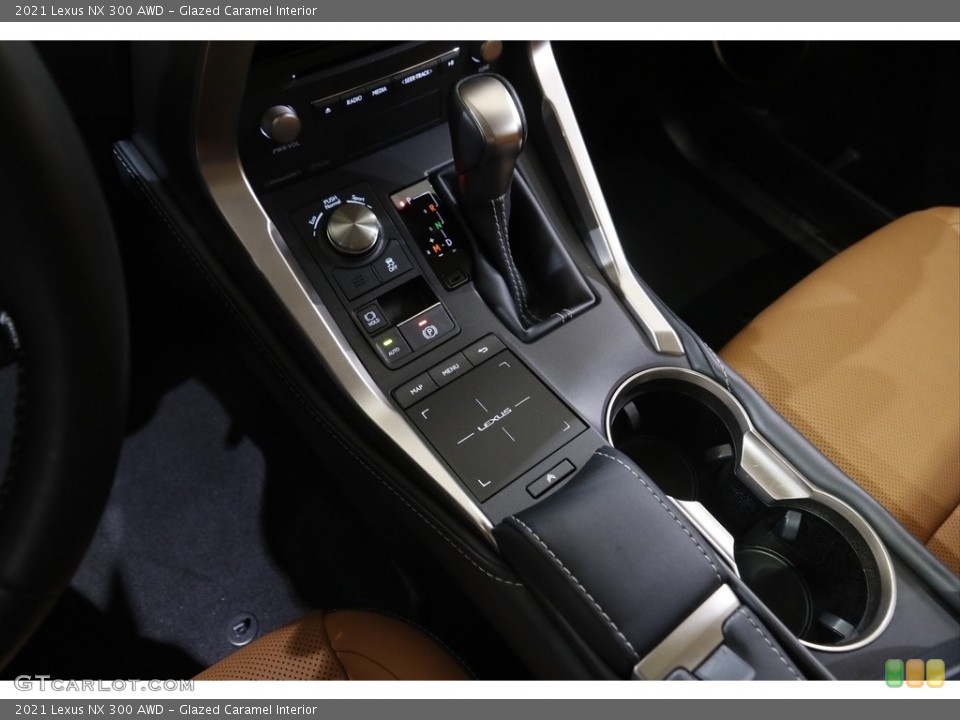 Glazed Caramel Interior Transmission for the 2021 Lexus NX 300 AWD #143989149