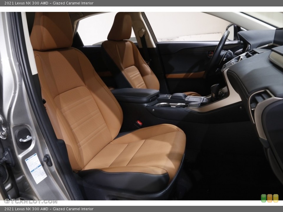 Glazed Caramel Interior Front Seat for the 2021 Lexus NX 300 AWD #143989191