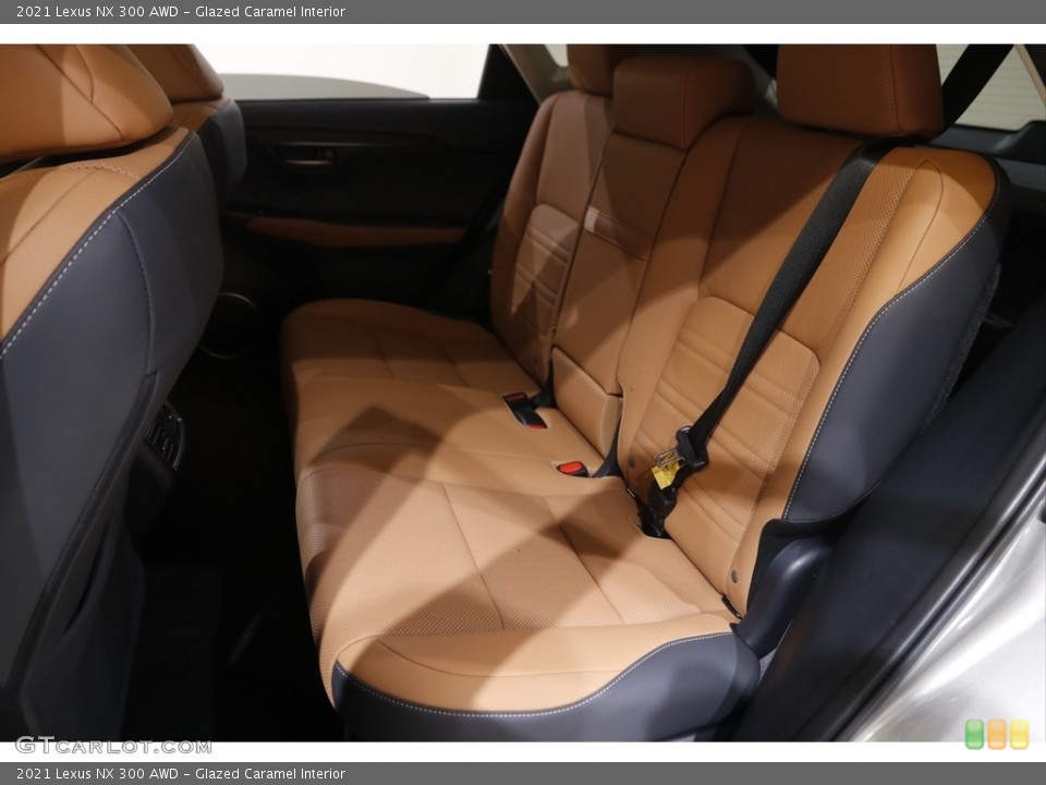 Glazed Caramel Interior Rear Seat for the 2021 Lexus NX 300 AWD #143989230