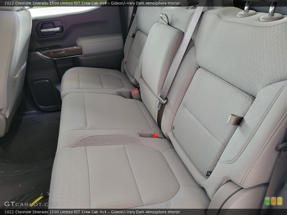 Gideon/­Very Dark Atmosphere Interior Rear Seat for the 2022 Chevrolet Silverado 1500 Limited RST Crew Cab 4x4 #143995664