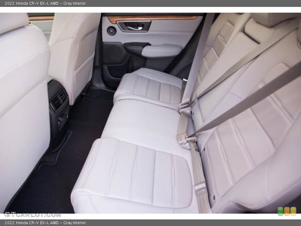 Gray Interior Rear Seat for the 2022 Honda CR-V EX-L AWD #143995679