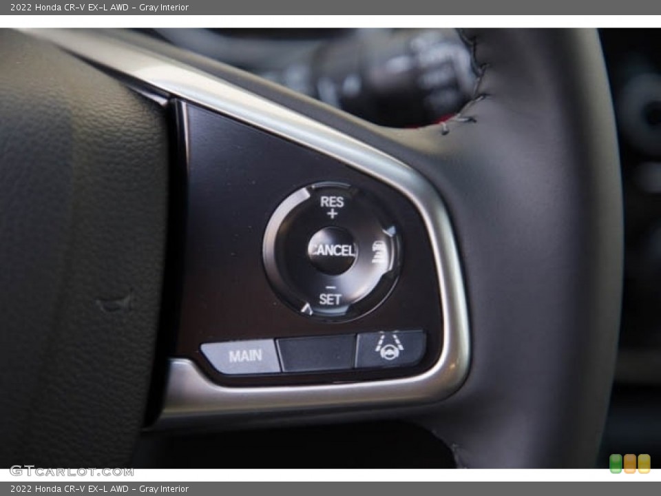 Gray Interior Steering Wheel for the 2022 Honda CR-V EX-L AWD #143995766