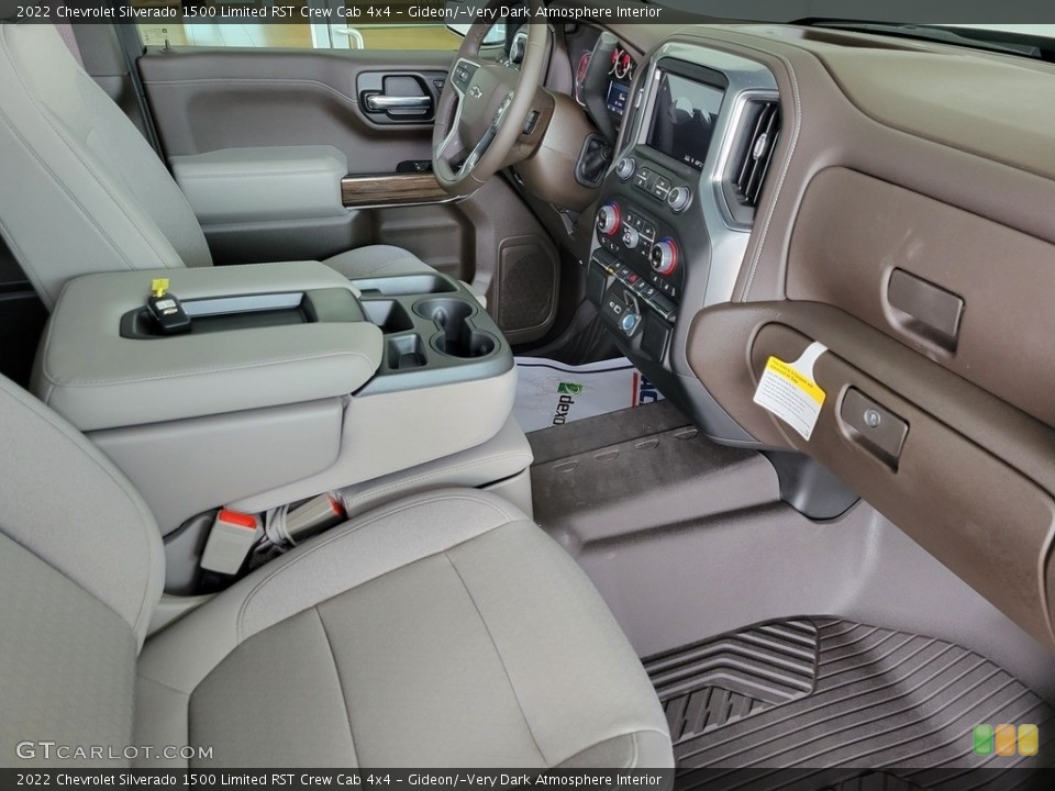 Gideon/­Very Dark Atmosphere Interior Photo for the 2022 Chevrolet Silverado 1500 Limited RST Crew Cab 4x4 #143995817