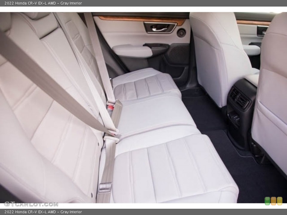 Gray Interior Rear Seat for the 2022 Honda CR-V EX-L AWD #143995910