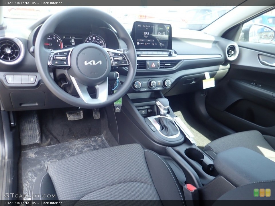 Black Interior Photo for the 2022 Kia Forte LXS #143996201