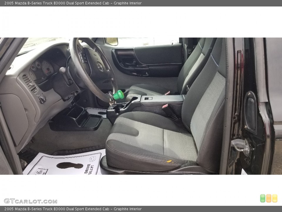 Graphite 2005 Mazda B-Series Truck Interiors