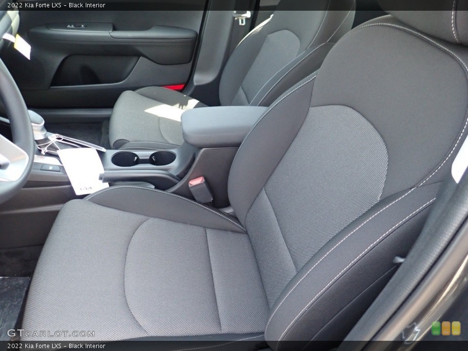 Black Interior Front Seat for the 2022 Kia Forte LXS #143996501