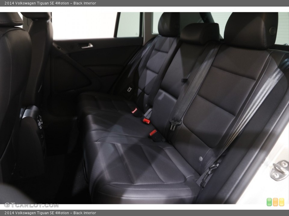 Black Interior Rear Seat for the 2014 Volkswagen Tiguan SE 4Motion #143996732