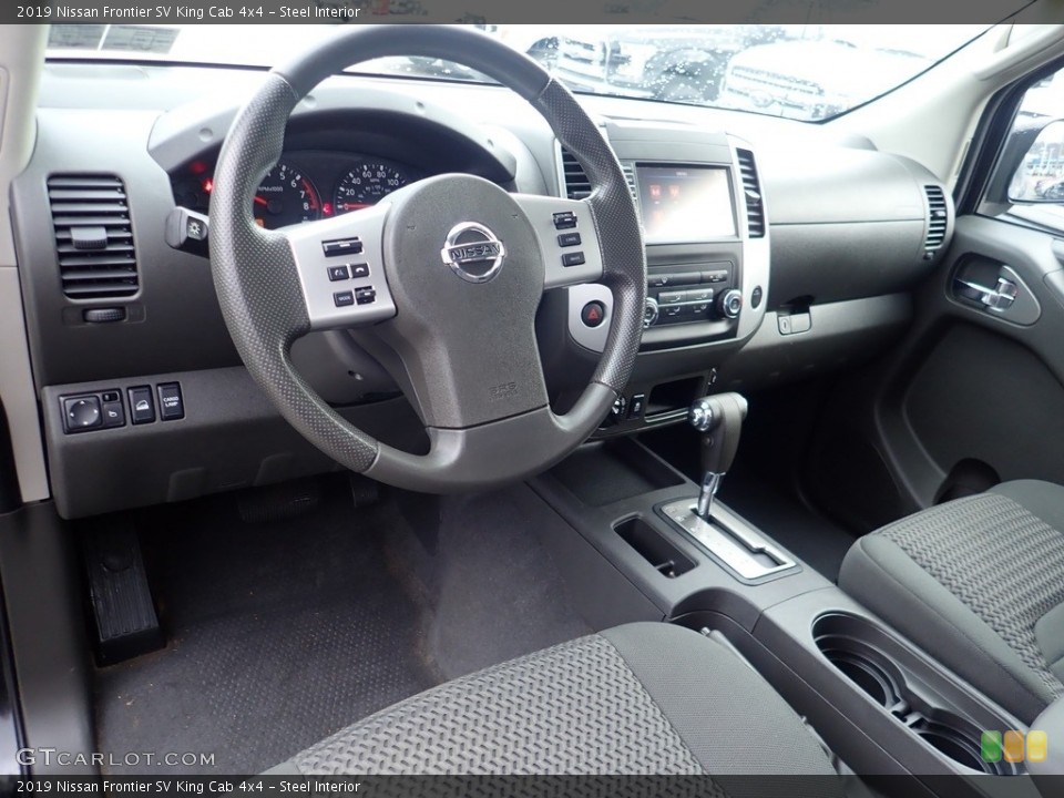 Steel Interior Photo for the 2019 Nissan Frontier SV King Cab 4x4 #143997272