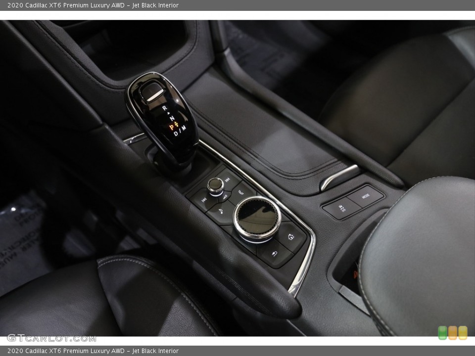 Jet Black Interior Transmission for the 2020 Cadillac XT6 Premium Luxury AWD #143998376