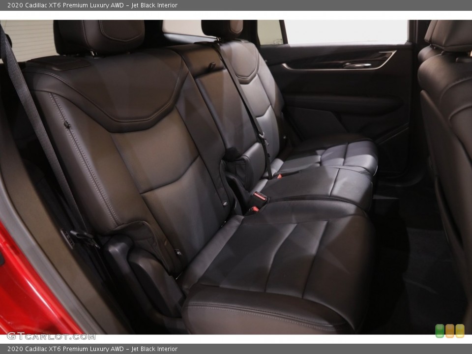 Jet Black Interior Rear Seat for the 2020 Cadillac XT6 Premium Luxury AWD #143998394