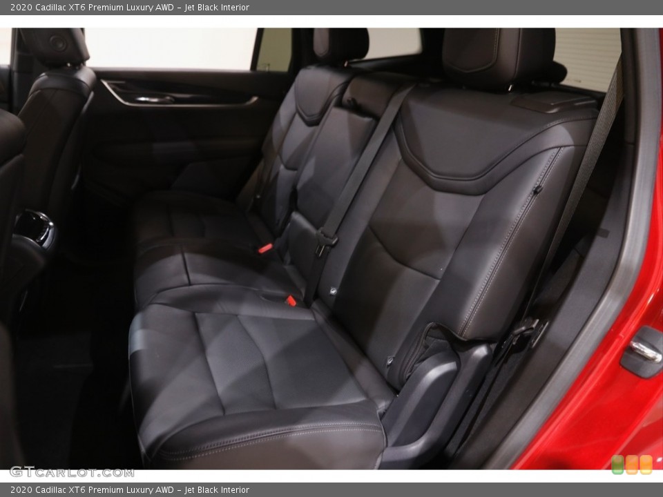 Jet Black Interior Rear Seat for the 2020 Cadillac XT6 Premium Luxury AWD #143998397