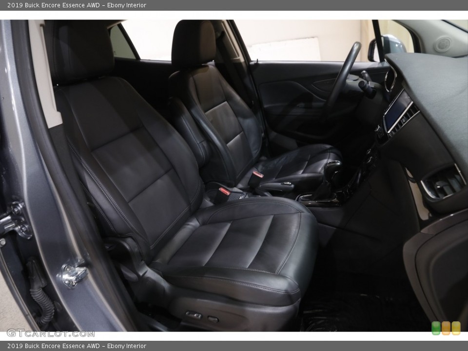 Ebony Interior Front Seat for the 2019 Buick Encore Essence AWD #143998595