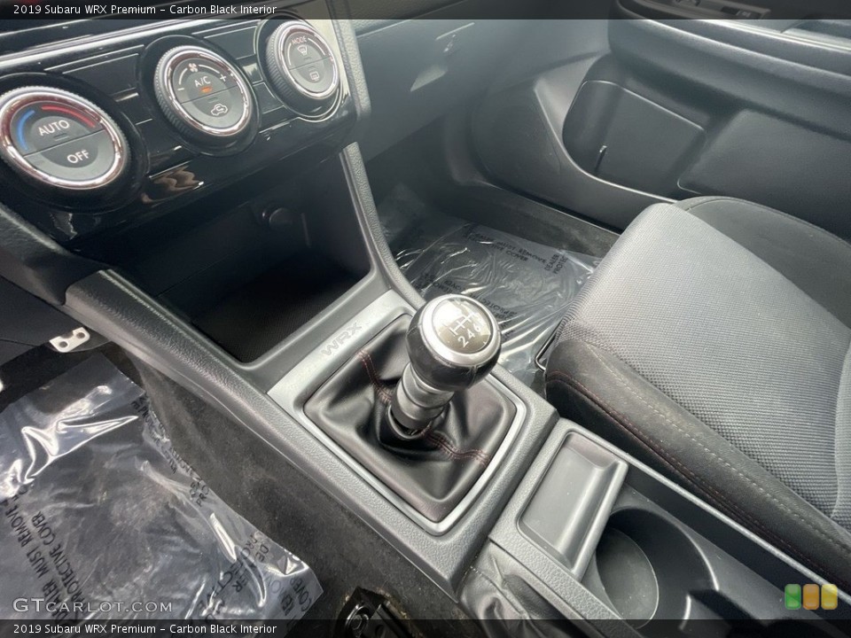 Carbon Black Interior Transmission for the 2019 Subaru WRX Premium #143999298