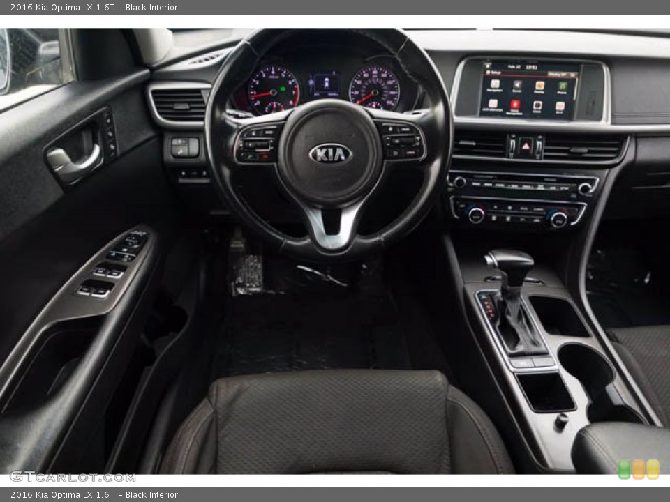 Black Interior Dashboard for the 2016 Kia Optima LX 1.6T #144002217