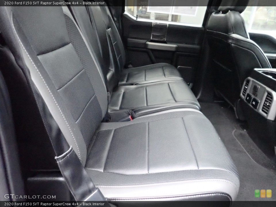 Black Interior Rear Seat for the 2020 Ford F150 SVT Raptor SuperCrew 4x4 #144004959