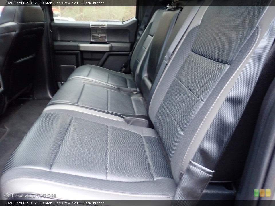 Black Interior Rear Seat for the 2020 Ford F150 SVT Raptor SuperCrew 4x4 #144004992