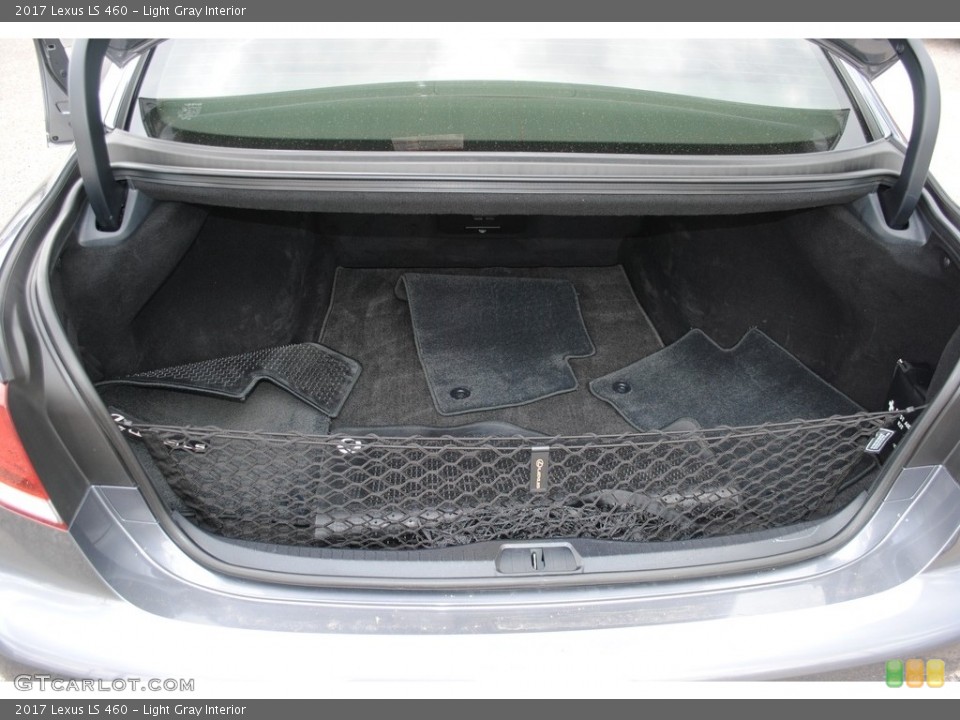 Light Gray Interior Trunk for the 2017 Lexus LS 460 #144005397