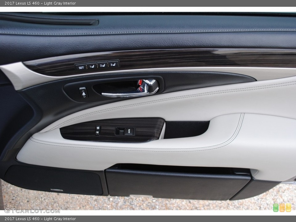 Light Gray Interior Door Panel for the 2017 Lexus LS 460 #144005469