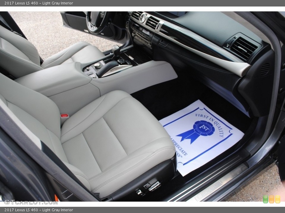 Light Gray 2017 Lexus LS Interiors