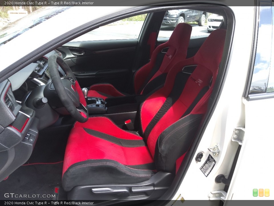 Type R Red/Black Interior Front Seat for the 2020 Honda Civic Type R #144006300