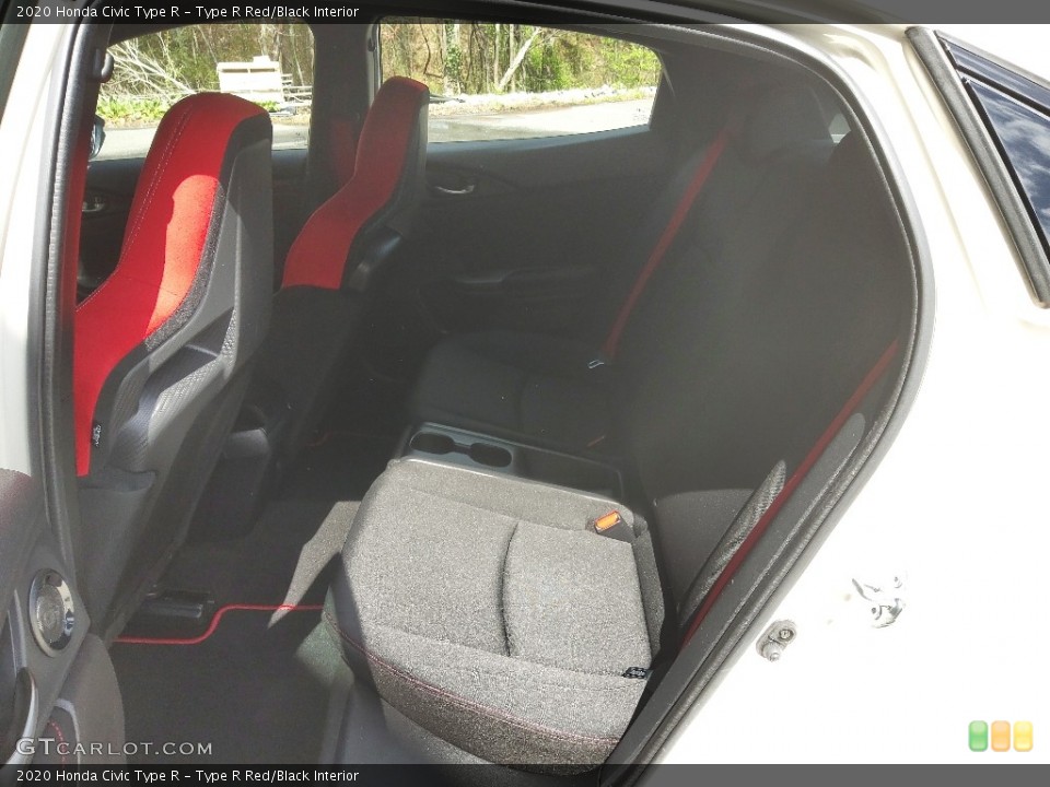 Type R Red/Black Interior Rear Seat for the 2020 Honda Civic Type R #144006327