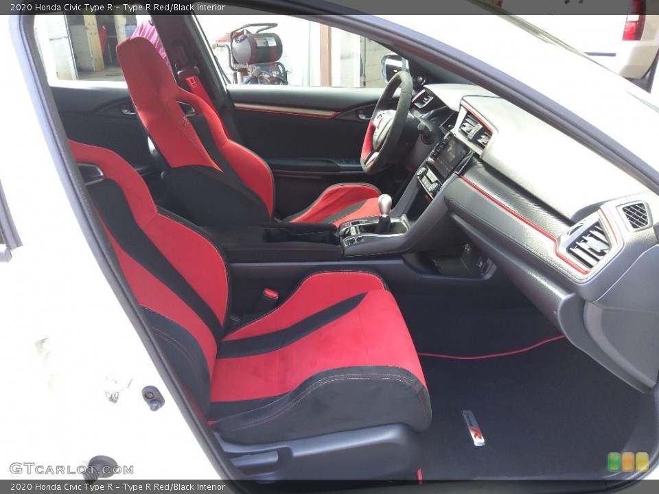 Type R Red/Black Interior Front Seat for the 2020 Honda Civic Type R #144006360