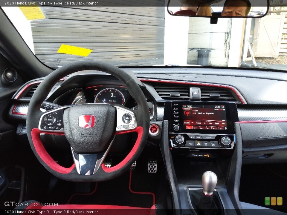 Type R Red/Black Interior Dashboard for the 2020 Honda Civic Type R #144006372