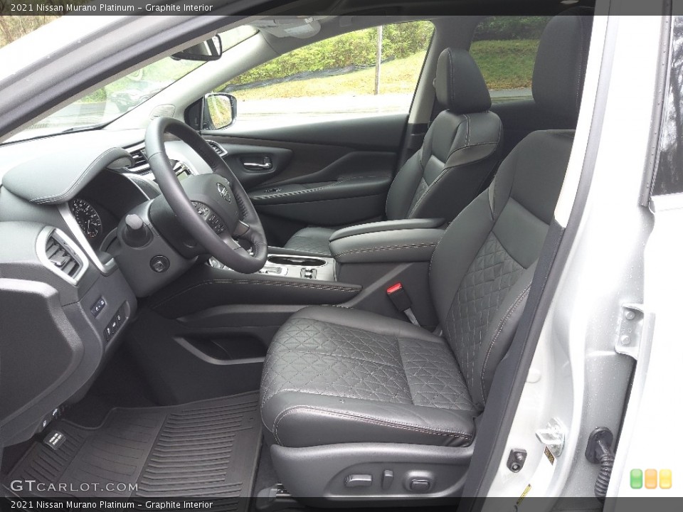 Graphite Interior Front Seat for the 2021 Nissan Murano Platinum #144006630
