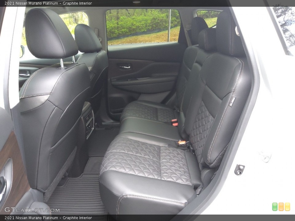 Graphite Interior Rear Seat for the 2021 Nissan Murano Platinum #144006654