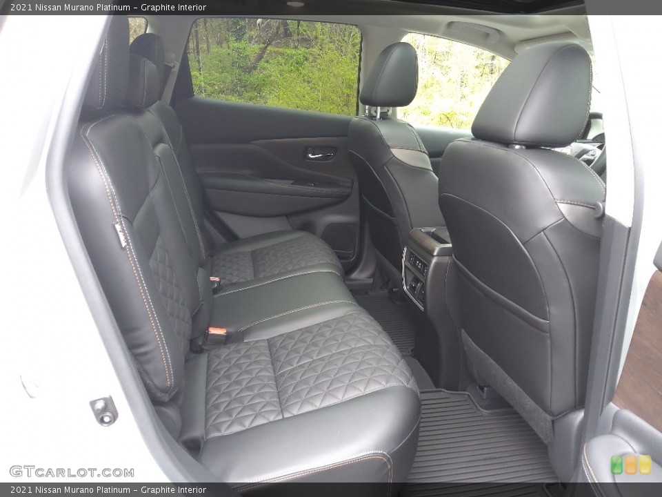 Graphite Interior Rear Seat for the 2021 Nissan Murano Platinum #144006690