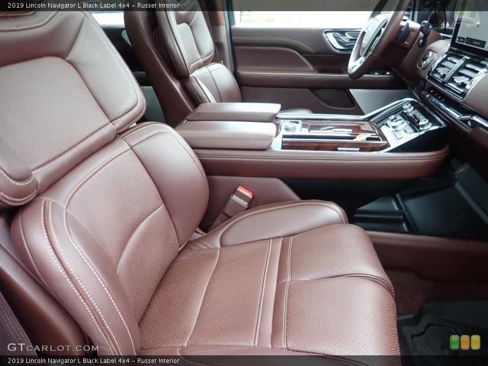 Russet Interior Front Seat for the 2019 Lincoln Navigator L Black Label 4x4 #144007020