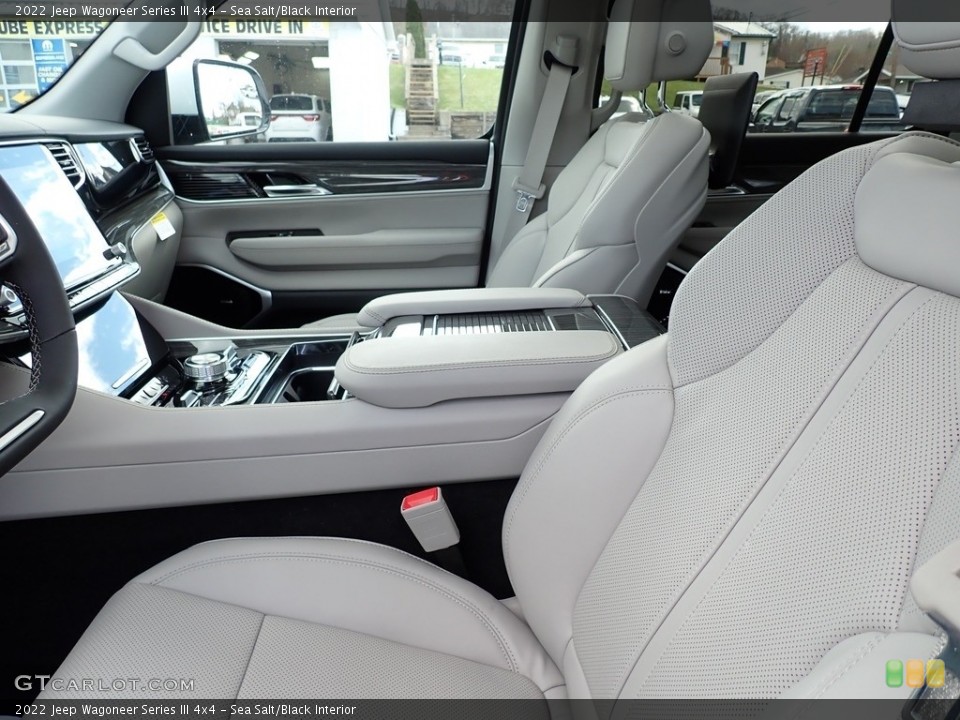 Sea Salt/Black Interior Front Seat for the 2022 Jeep Wagoneer Series III 4x4 #144008091