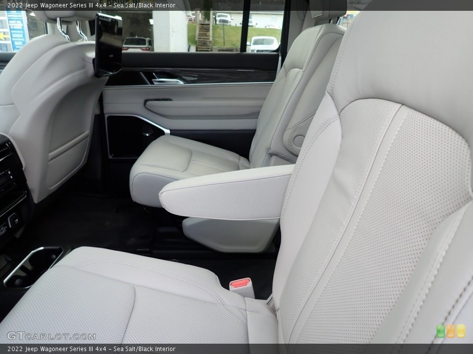 Sea Salt/Black Interior Rear Seat for the 2022 Jeep Wagoneer Series III 4x4 #144008109