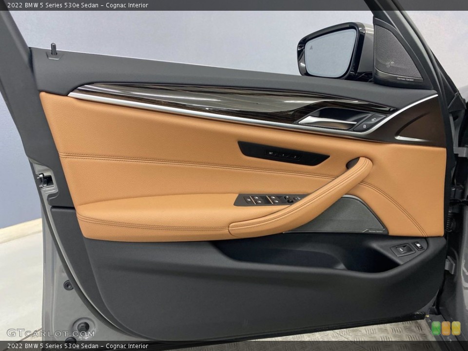 Cognac Interior Door Panel for the 2022 BMW 5 Series 530e Sedan #144008151