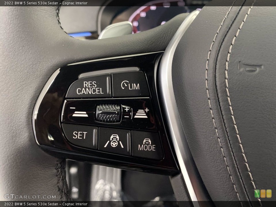 Cognac Interior Steering Wheel for the 2022 BMW 5 Series 530e Sedan #144008286