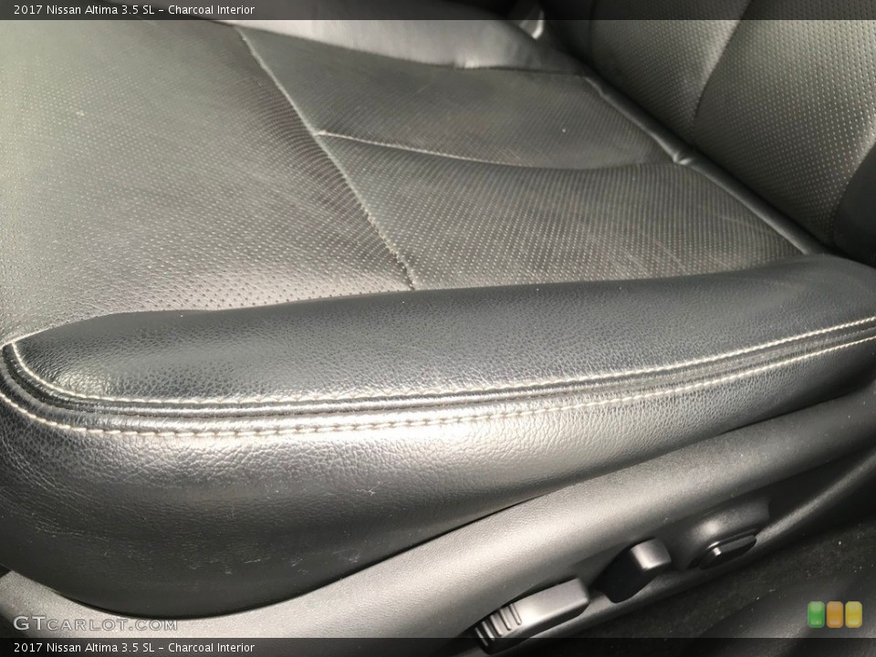 Charcoal Interior Front Seat for the 2017 Nissan Altima 3.5 SL #144008619