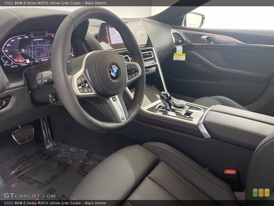Black Interior Photo for the 2022 BMW 8 Series M850i xDrive Gran Coupe #144008934
