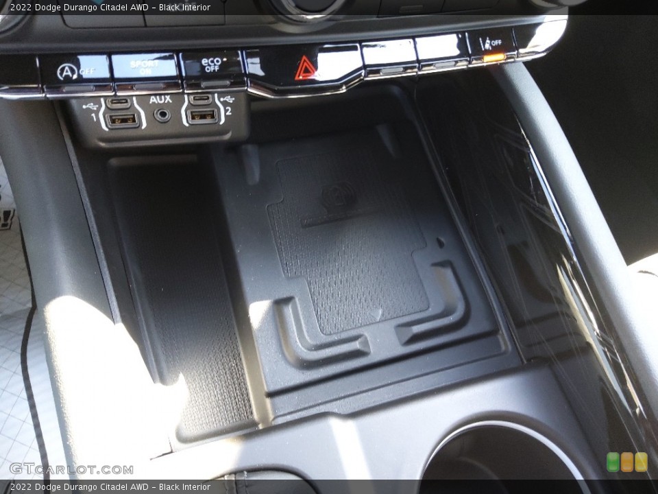 Black Interior Controls for the 2022 Dodge Durango Citadel AWD #144009417