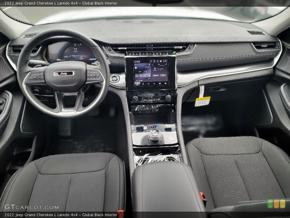 Global Black Interior Photo for the 2022 Jeep Grand Cherokee L Laredo 4x4 #144010575