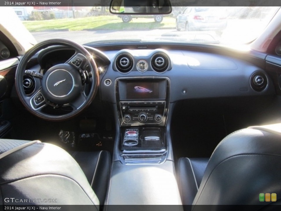 Navy Interior Dashboard for the 2014 Jaguar XJ XJ #144011523