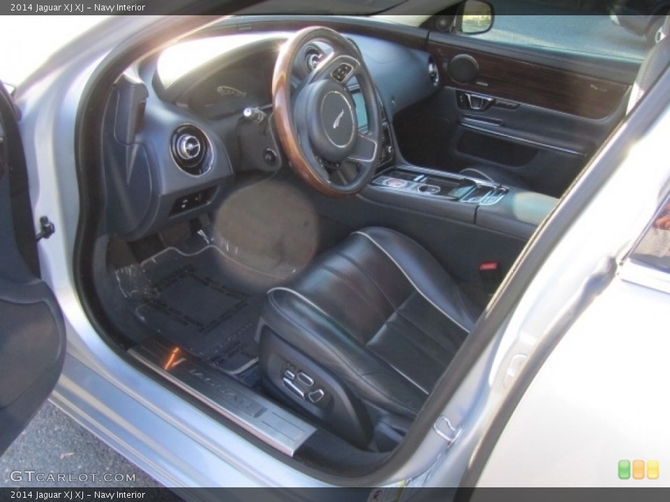 Navy 2014 Jaguar XJ Interiors