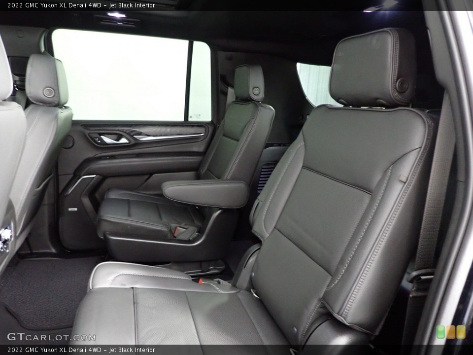 Jet Black Interior Rear Seat for the 2022 GMC Yukon XL Denali 4WD #144011808