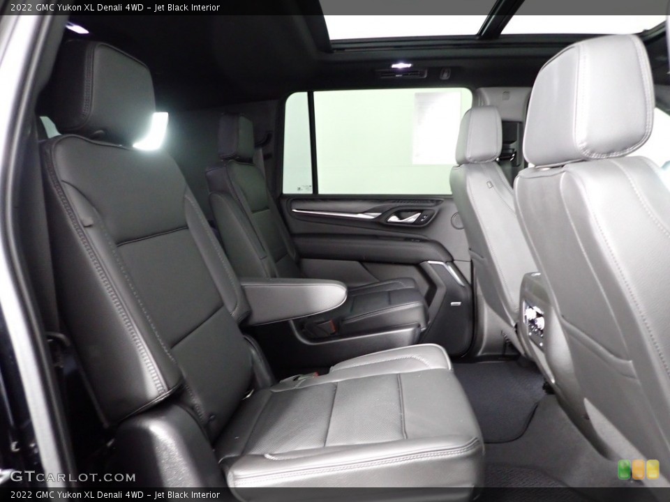 Jet Black Interior Rear Seat for the 2022 GMC Yukon XL Denali 4WD #144011985
